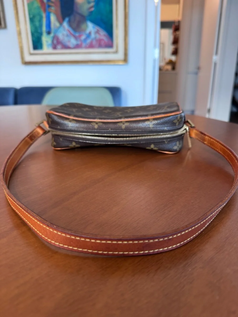 Authentic Louis Vuitton Monogram Pochette Cité Shoulder Bag